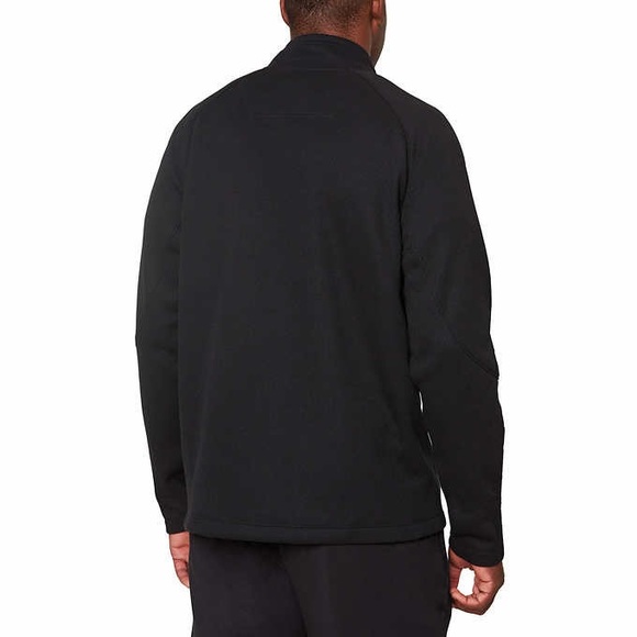 Mondetta Men’s Full Zip Waffle Jacket black XXL NWT - Picture 3 of 9